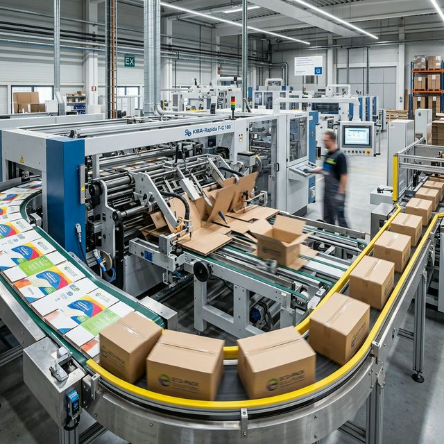 Máy Dán Thùng Xếp Tự Động Siêu Tốc