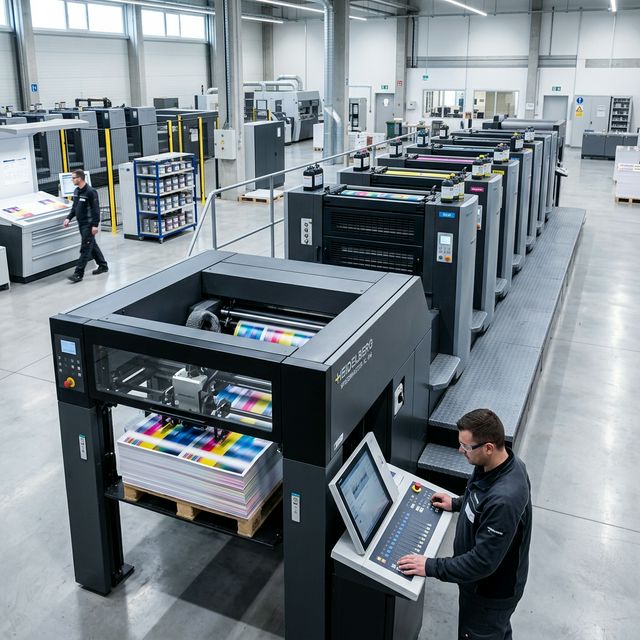 Máy In Offset Heidelberg 6 Màu